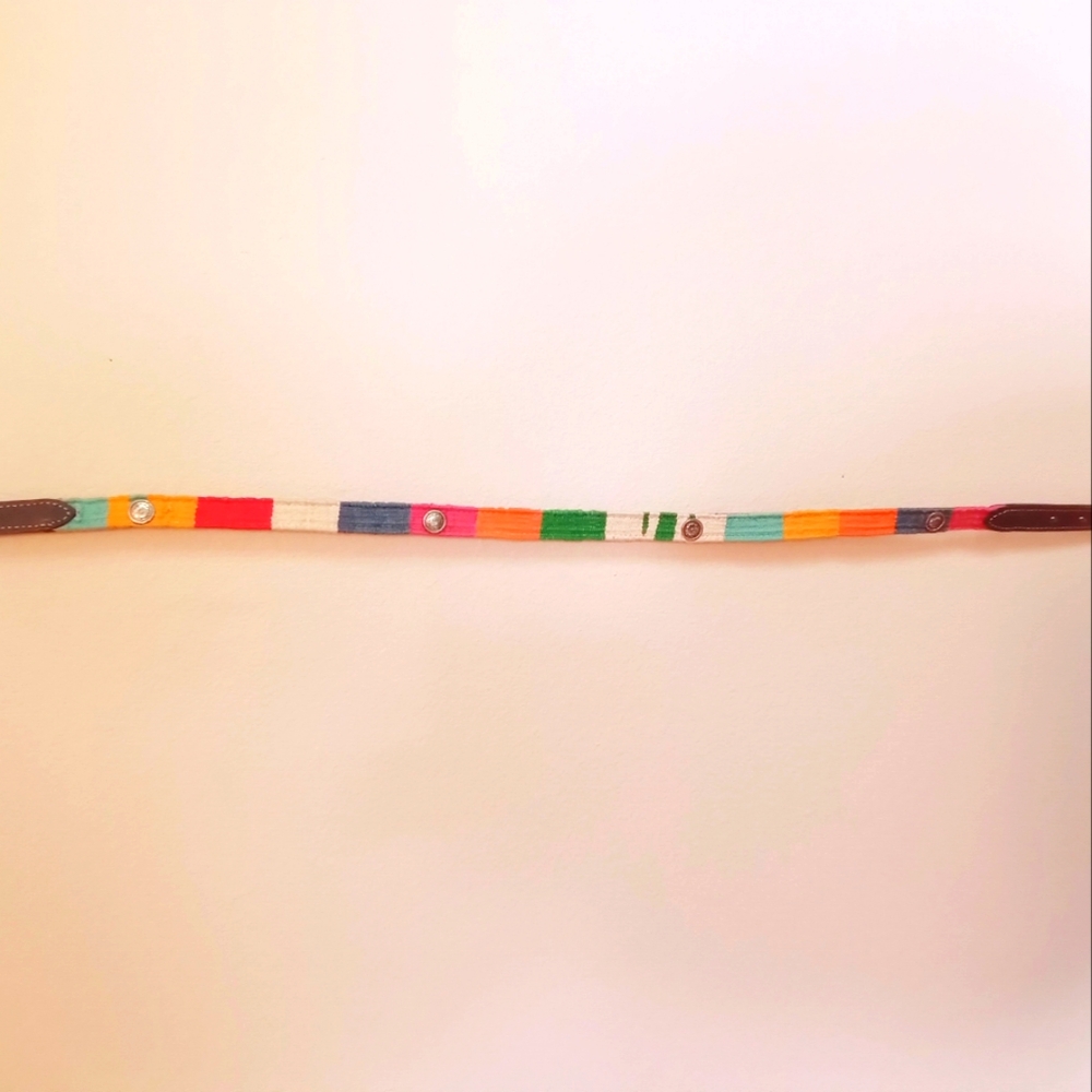 Women's western serape belt.
